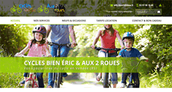 Desktop Screenshot of cycles-bien-eric.com